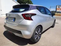 Usata Nissan Micra Acenta 90 CV (66 kW) 2018 Argento Utilitaria
