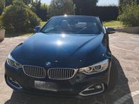 Usata BMW 420 2015 Blu Cabrio