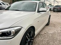 Usata BMW 118 Sport Line 142 CV (104 kW) 2015 Bianco Utilitaria