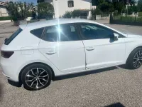 Usata Seat Leon Style 110 CV (80 kW) 2017 Bianco Berlina