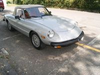 Usata Alfa Romeo Spider 1981 Grigio Cabrio