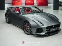 Usata Jaguar F-Type SVR 575 CV (422 kW) 2017 Grigio Cabrio