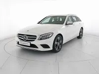 Usata Mercedes C200 160 CV (117 kW) 2019 Bianco Station wagon