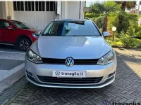 Usata VW Golf VII Comfortline 110 CV (80 kW) 2016 Argento riflesso met Station wagon