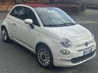 Usata Fiat 500C Lounge 69 CV (50 kW) 2017 Bianco Cabrio