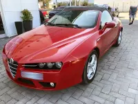 Usata Alfa Romeo Brera 200 CV (147 kW) 2008 Rosso Coupé