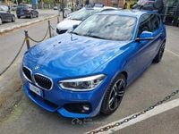 Usata BMW 116 M Sport 116 CV (85 kW) 2017 Blu Utilitaria