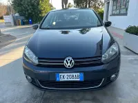 Usata VW Golf VI Highline 105 CV (77 kW) 2011 Blu/azzurro Utilitaria