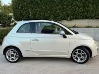 Usata Fiat 500 Sport 75 CV (55 kW) 2009 Bianco Cabrio