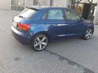 Usata Audi A1 Ambition 90 CV (66 kW) 2013 Blu Utilitaria