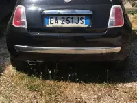 Usata Fiat 500 Lounge 69 CV (50 kW) 2010 Nero Utilitaria