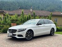 Usata Mercedes C220 Premium 170 CV (125 kW) 2016 Bianco Station wagon