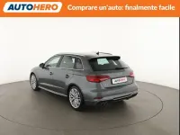 Usata Audi A3 Sport 150 CV (110 kW) 2019 Argento Berlina
