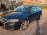 Usata Audi A3 105 CV (77 kW) 2007 Nero Utilitaria