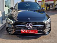 Usata Mercedes A180 AMG line 116 CV (85 kW) 2020 Nero metallizzato Berlina