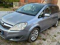 Usata Opel Zafira Edition 150 CV (110 kW) 2010 Grigio Monovolume