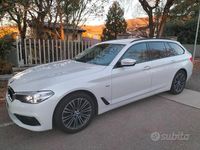 Usata BMW 520 Sport Line 190 CV (139 kW) 2018 Bianco Station wagon