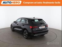 Usata Audi A3 Advanced 150 CV (110 kW) 2022 Nero Berlina