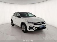 Usata VW T-Roc R-line 110 CV (80 kW) 2023 Bianco SUV