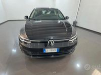 Usata VW Golf VIII Life 115 CV (84 kW) 2022 Nero Berlina