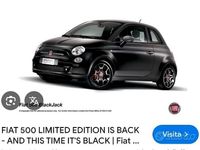 Usata Fiat 500 2005 Nero Utilitaria