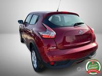 Usata Nissan Juke Acenta 117 CV (86 kW) 2013 Rosso metallizzato SUV