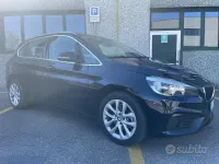 Usata BMW 218 Active Tourer 136 CV (100 kW) 2015 Blu Monovolume