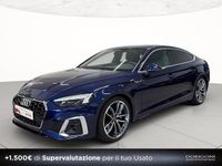 Usata Audi A5 Sportback S-Line 204 CV (150 kW) 2024 Blu navarra metallizzato Utilitaria