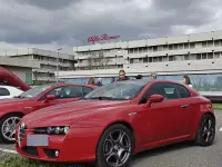 Usata Alfa Romeo Brera 185 CV (136 kW) 2006 Rosso Coupé