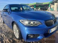 Usata BMW 220 M Sport 2016 Blu Coupé