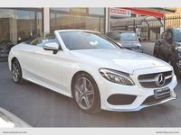 Usata Mercedes C220 Premium 170 CV (125 kW) 2018 Bianco Cabrio