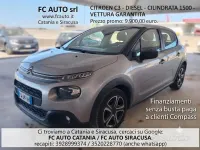 Usata Citroën C3 Shine 102 CV (75 kW) 2019 Grigio Utilitaria