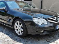 Usata Mercedes SL500 306 CV (225 kW) 2005 Nero Cabrio