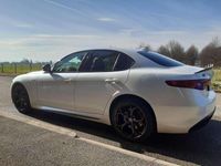 Usata Alfa Romeo Giulia Ti 211 CV (155 kW) 2018 Bianco Berlina