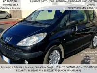 Usata Peugeot 1007 73 CV (53 kW) 2008 Nero Monovolume