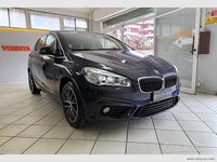 Usata BMW 218 Active Tourer Advantage 150 CV (110 kW) 2014 Blu Monovolume