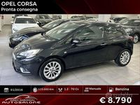 Usata Opel Corsa 70 CV (51 kW) 2016 Nero Coupé