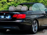 Usata BMW 320 Cabriolet Efficient Dynamics 170 CV (125 kW) 2011 Nero Cabrio