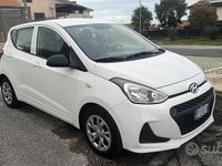 Usata Hyundai i10 Style 66 CV (48 kW) 2018 Bianco Utilitaria