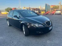 Usata Seat Leon Stylance 105 CV (77 kW) 2008 Nero Utilitaria