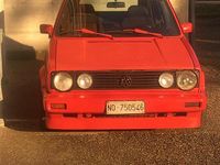 Usata VW Golf Cabriolet 73 CV (53 kW) 1992 Rosso Cabrio