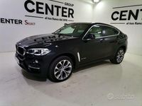 Usata BMW X6 Efficient Dynamics 258 CV (189 kW) 2015 Nero SUV