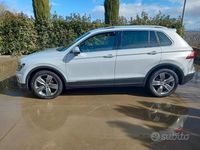 Usata VW Tiguan Advance 150 CV (110 kW) 2018 Bianco SUV