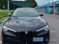 Usata Alfa Romeo Stelvio 190 CV (139 kW) 2021 Nero SUV