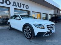 Usata Mercedes E220 All-Terrain 194 CV (142 kW) 2019 Bianco Station wagon