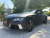 Usata Audi A7 Sportback Ambiente 245 CV (180 kW) 2012 Nero opaco wrap (argento met) Utilitaria