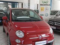 Usata Fiat 500C Lounge 95 CV (69 kW) 2011 Rosso Cabrio