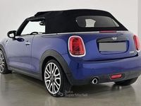 Usata Mini Cooper Cabriolet Hype 116 CV (85 kW) 2018 Blu Cabrio