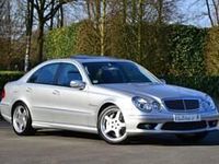 Begagnad Mercedes E55 AMG AMG 476 HK (350 kW) 2003 Silver Sedan