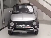 Usata Fiat 500C 19 CV (13 kW) 1970 Nero Cabrio